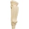 Ekena Millwork 5 1/8"W x 2 3/8"D x 15 1/2"H Medium Traditional Pilaster Wood Corbel, Maple CORW05X02X16PTMA - alternate 1